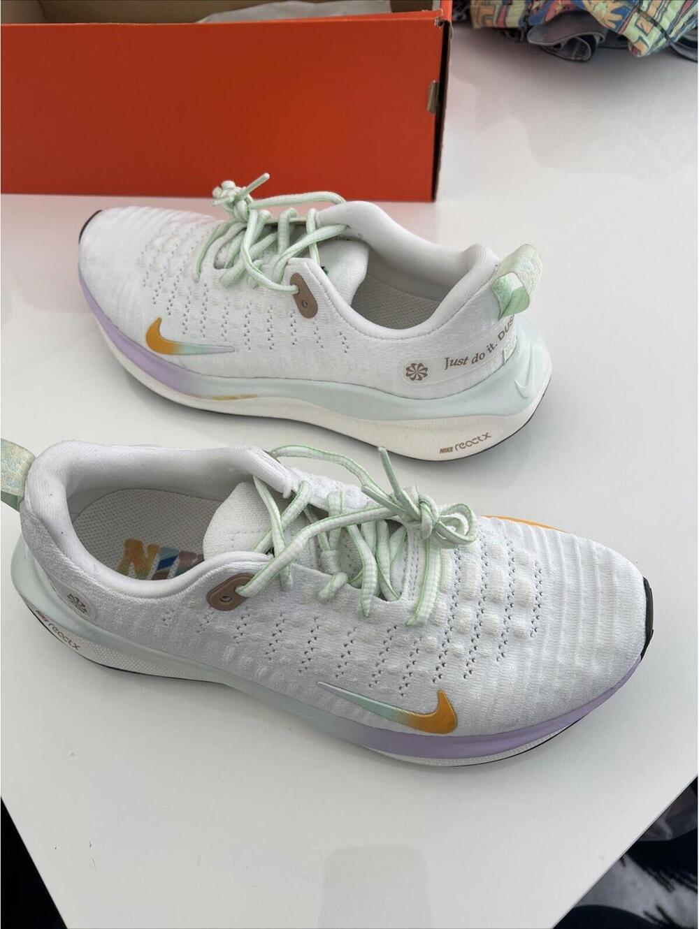 $159 Nike ReactX Infinity Run 4 Women’s Size 6  White Sail HF5730 191 - Picture 7 of 8
